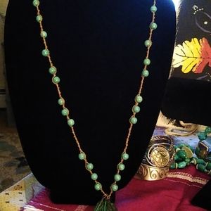 Vintage turquoise necklace 🌺